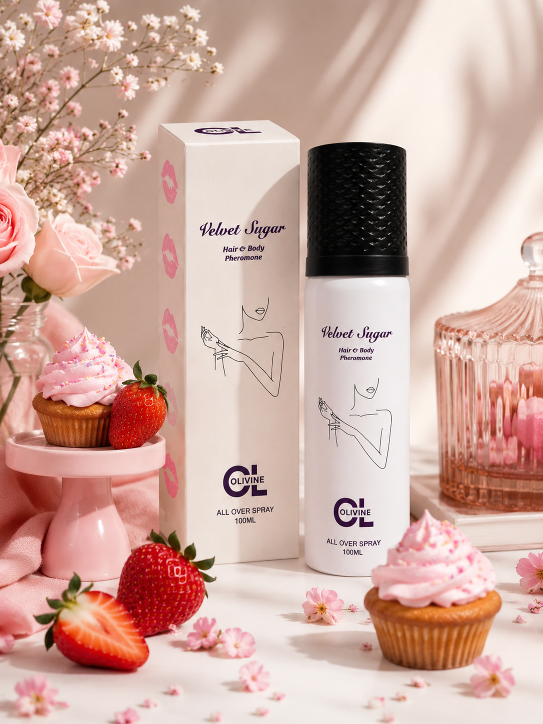 Velvet Sugar Hair & Body Pheromone Spray - 100 ml